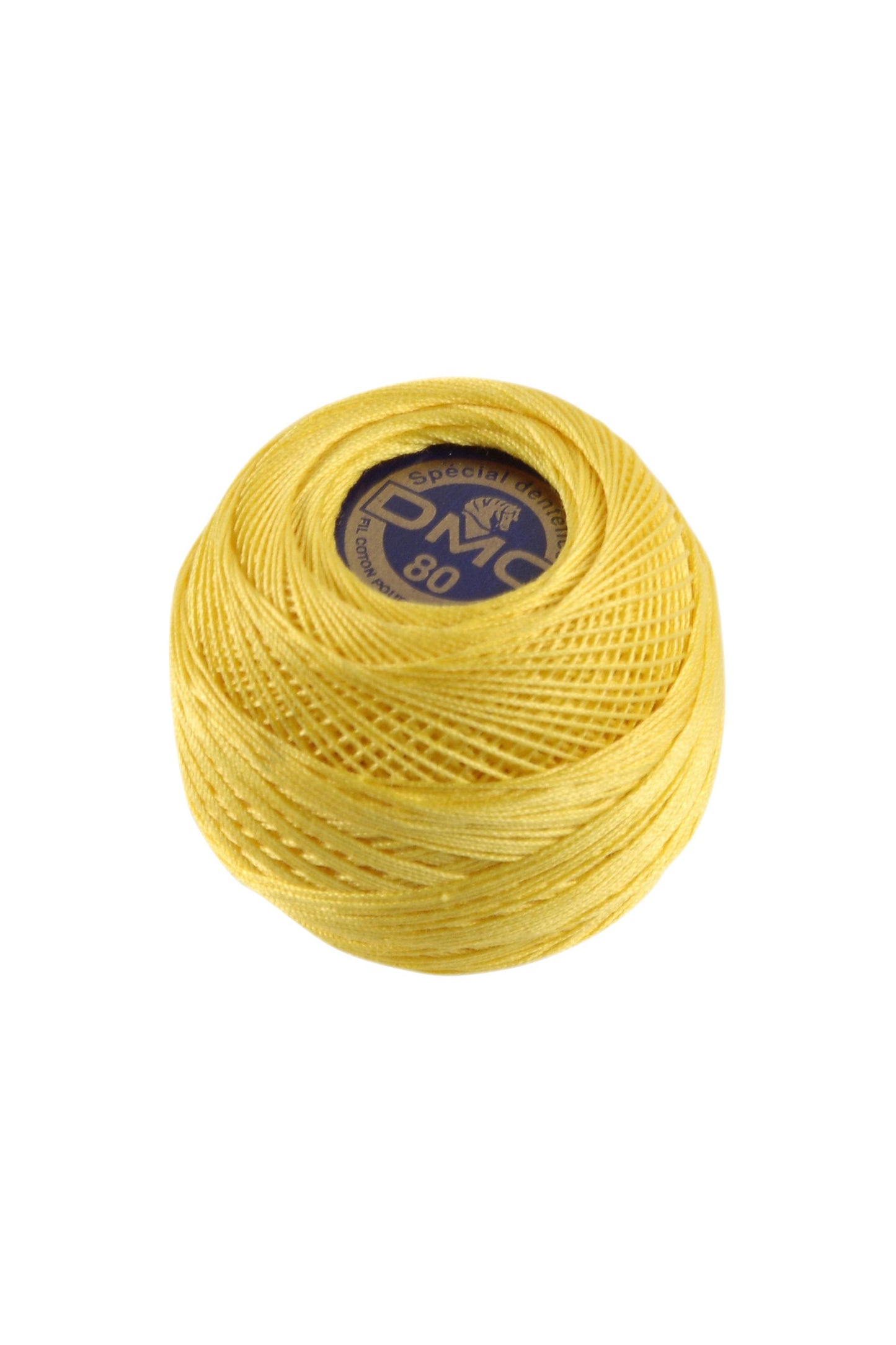 Fil spécial Dentelle DMC 726 Jaune mimosa