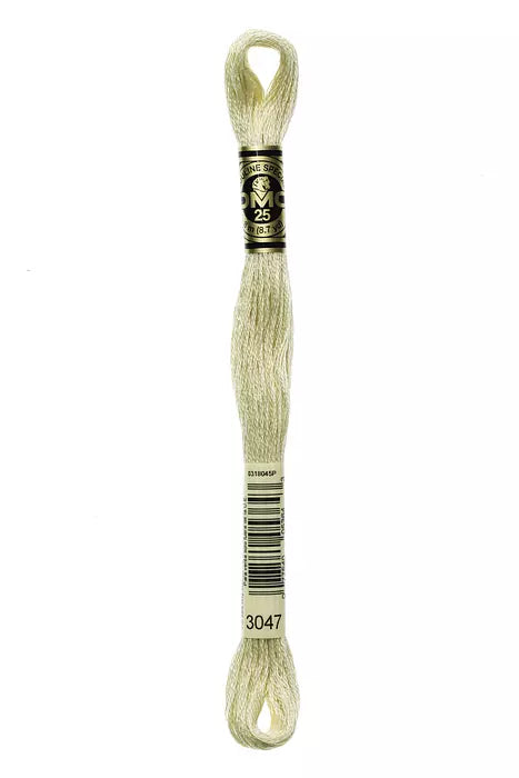 Fil à broder Mouliné Spécial DMC 3047 Bouleau