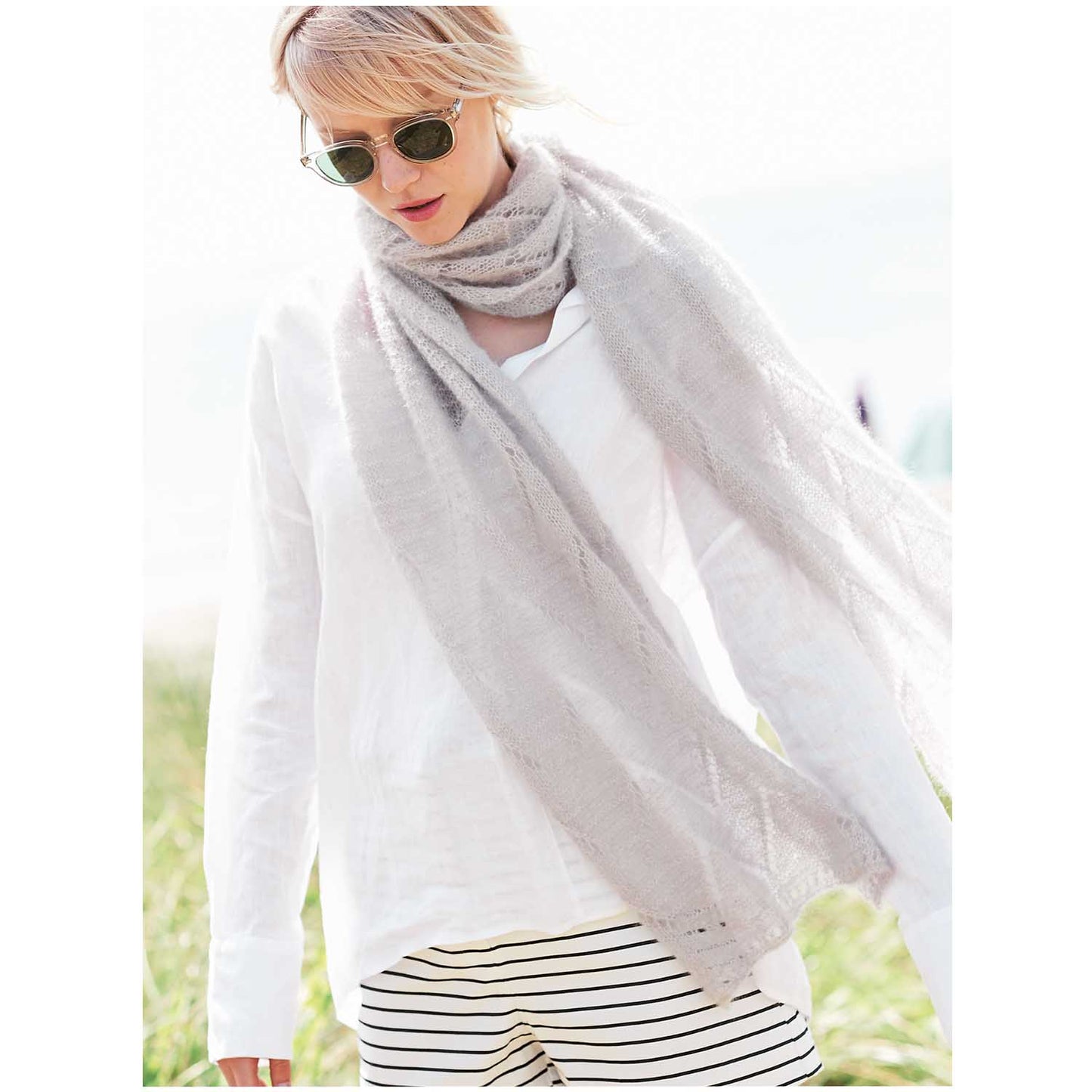 Essentials Super Kid Mohair Loves Silk vert gris 008