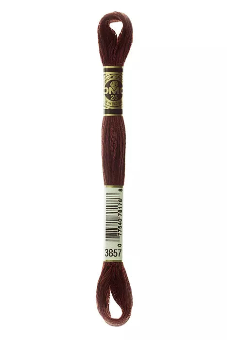 Fil à broder Mouliné Spécial DMC 3857 Cuivre rouge