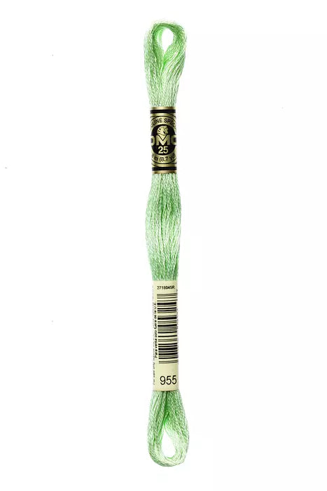Fil à broder Mouliné Spécial DMC 955 Vert pâle