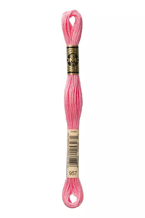 Fil a broder Mouline Special DMC 957 Rose vif