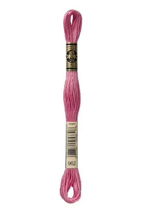 Fil a broder Mouline Special DMC 962 Rose ancien