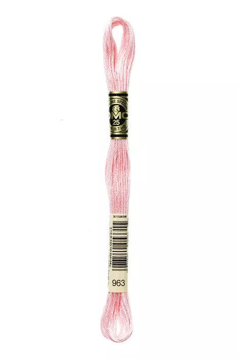 Fil a broder Mouline Special DMC 963 Rose dragee