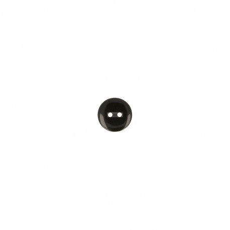 Bouton 2 trous 13 mm 580 noir