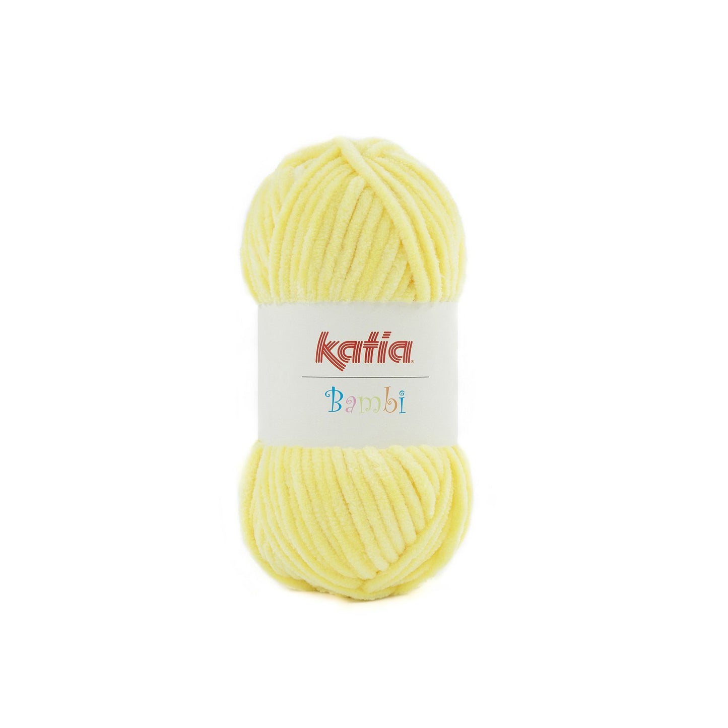 Bambi 329 jaune clair Laine Katia