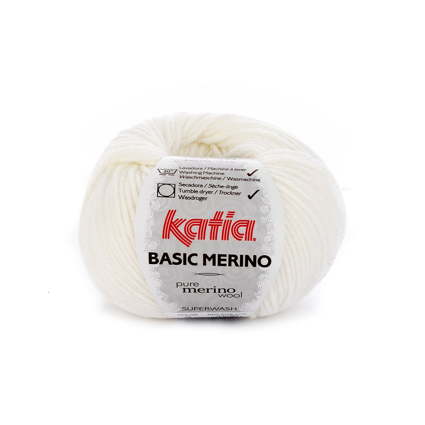 Basic Mérino 3 écru Laine Katia