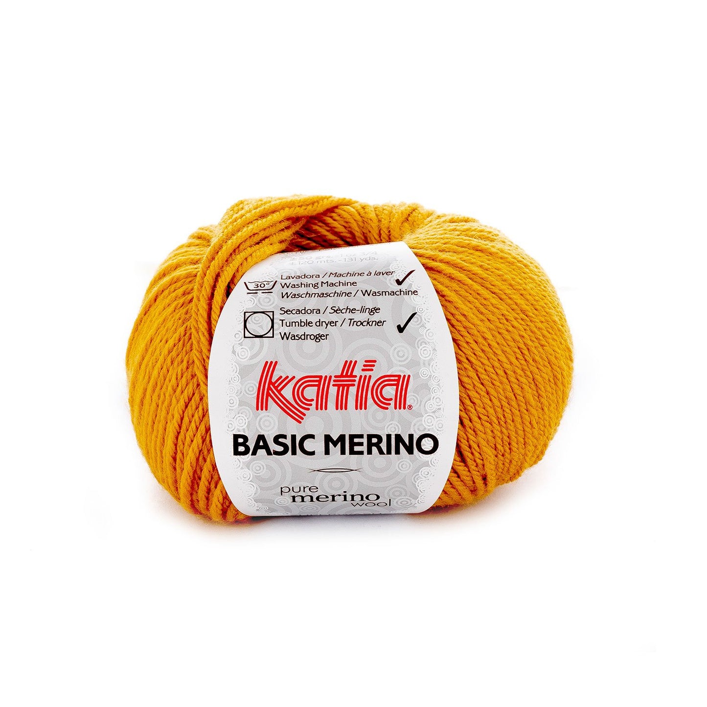 Basic Mérino 41 moutarde Laine Katia