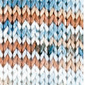 Mimosa 100% Coton Katia 311 Bleu-Saumon clair-Brun cuivré