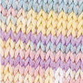 Mimosa 100% Coton Katia 308 Rose clair-Lilas clair-Blanc-Jaune pastel-Vert turquoise
