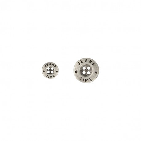 Bouton Métal jeans 18 mm 004 argent