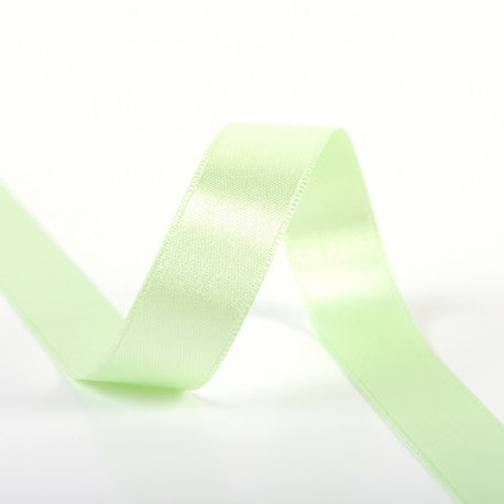 Ruban satin double face 6 mm 10 vert nil