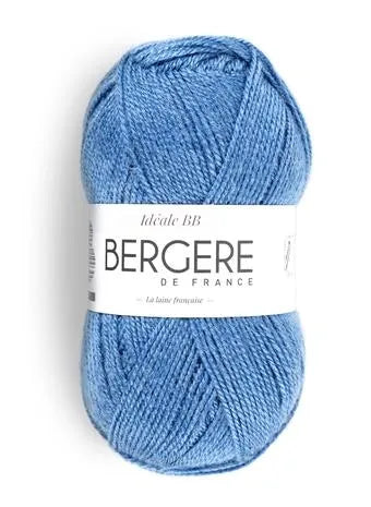 Idéal BB Bleu Lac 50% laine 50% acrylique