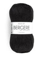 Idéal BB noir 50% laine 50% acrylique