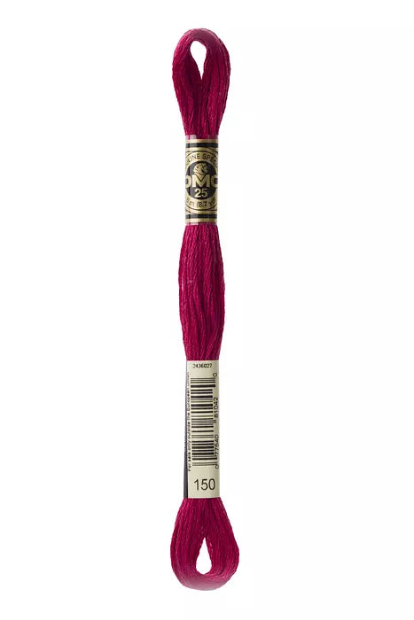 Fil à broder Mouliné Spécial DMC 150 Framboise