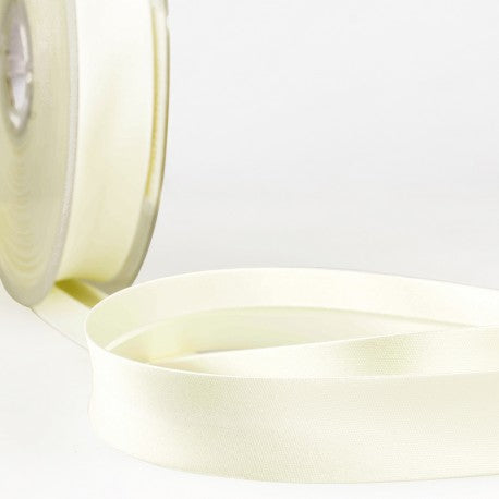 Biais satin 20mm 151 ivoire