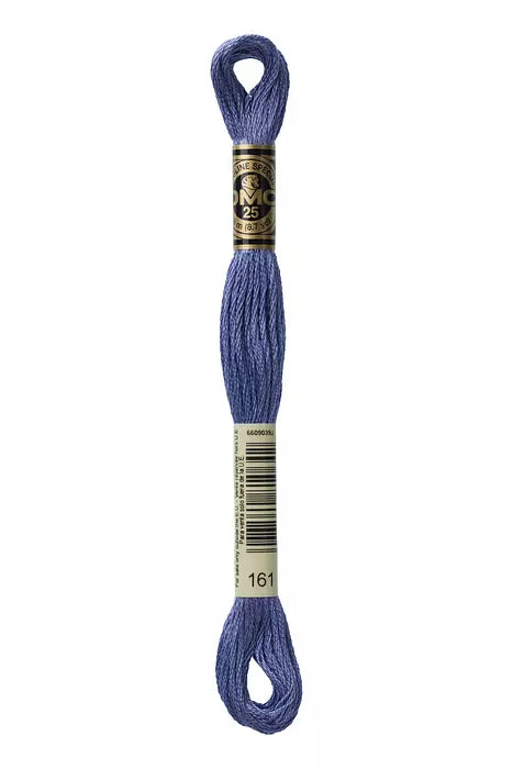 Fil à broder Mouliné Spécial DMC 161 Cendre bleue