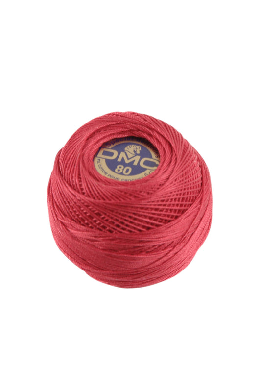 Fil spécial Dentelle DMC 666 Rouge écarlate