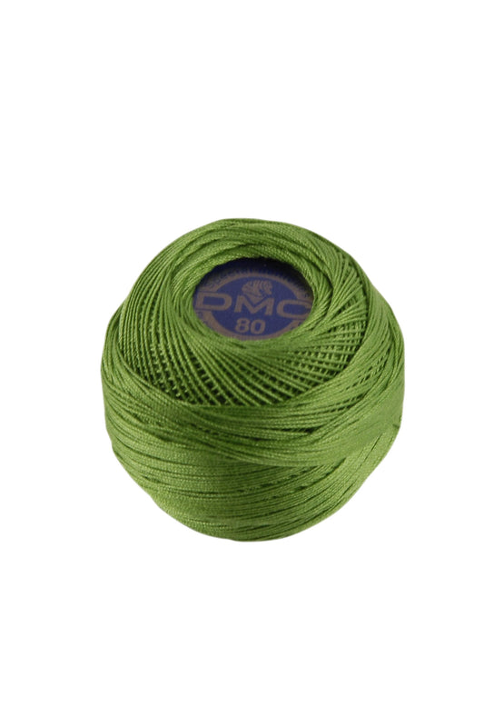 Fil spécial Dentelle DMC 702 Vert brin d herbe
