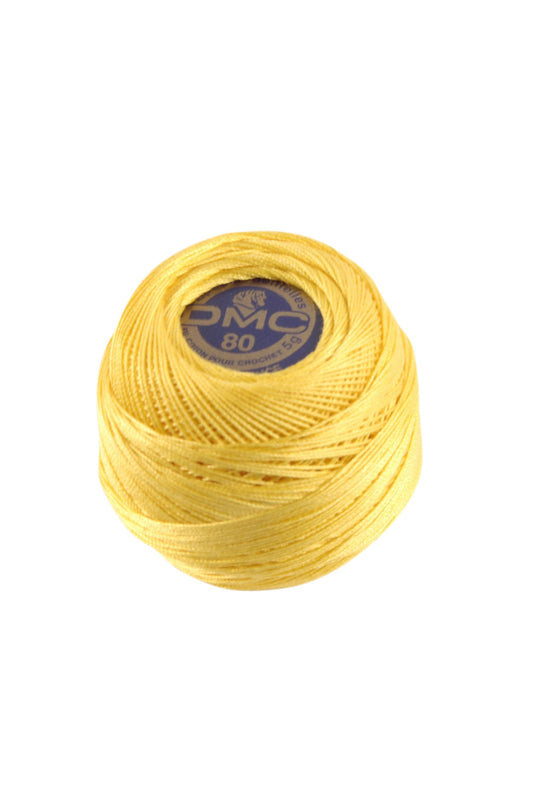 Fil spécial Dentelle DMC 743  Jaune de Naples