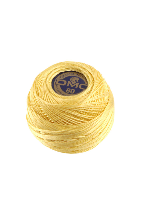 Fil spécial Dentelle DMC 744 Jaune pamplemousse