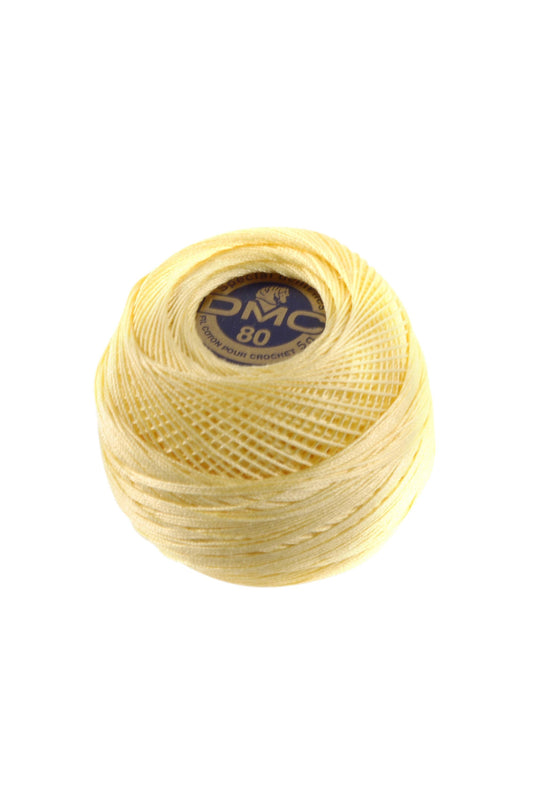 Fil spécial Dentelle DMC 745 Jaune banane