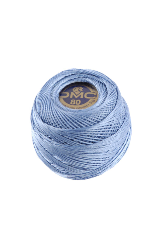Fil spécial Dentelle DMC 799 Bleu horizon