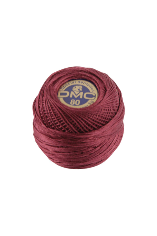 Fil spécial Dentelle DMC 815 Cerise noire
