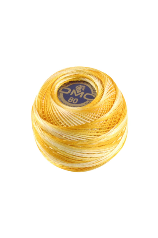 Fil spécial Dentelle DMC 90 jaune chiné