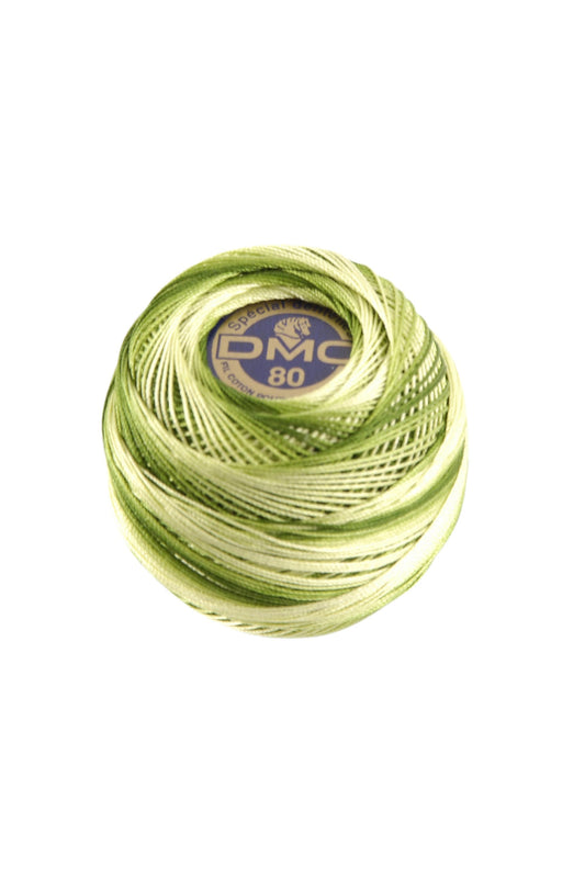 Fil spécial Dentelle DMC 92 vert chiné