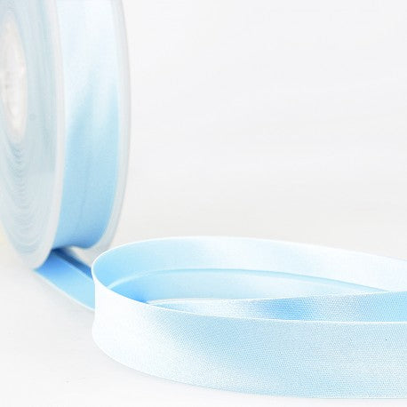 Biais satin 20mm Bleu 3