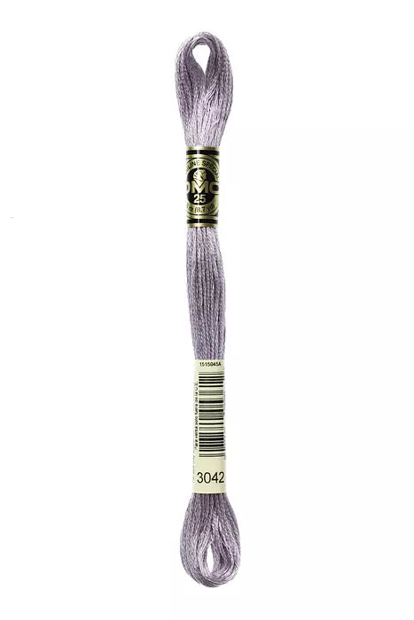 Fil à broder Mouliné Spécial DMC 3042 Cendre de rose