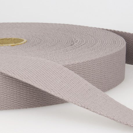 Sangle 100% coton 30 mm 33 gris moyen