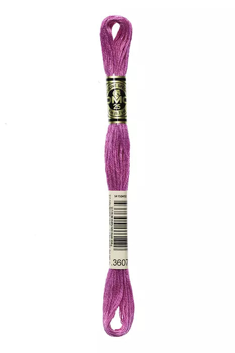 Fil à broder Mouliné Spécial DMC 3607 Rose indien