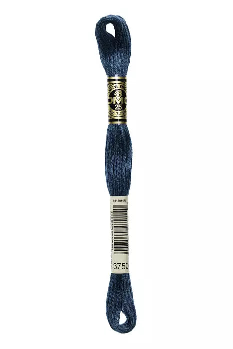 Fil à broder Mouliné Spécial DMC 3750 Bleu pétrole foncé