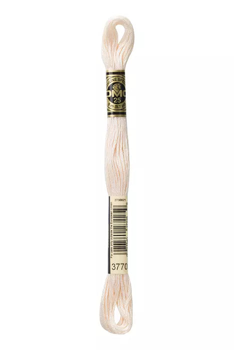 Fil à broder Mouliné Spécial DMC 3770 Coquille d&apos;oeuf