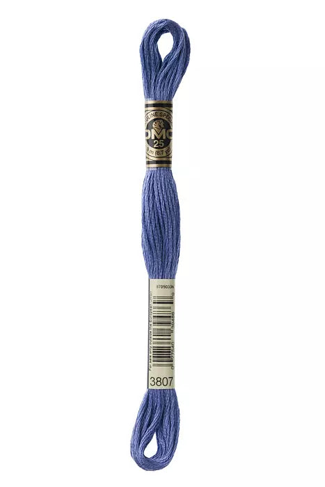 Fil à broder Mouliné Spécial DMC 3807 Campanule bleue