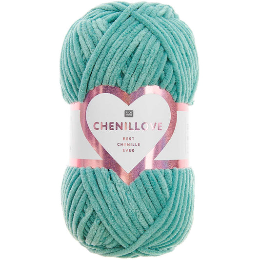 Creative Chenillove turquoise 019 Rico design