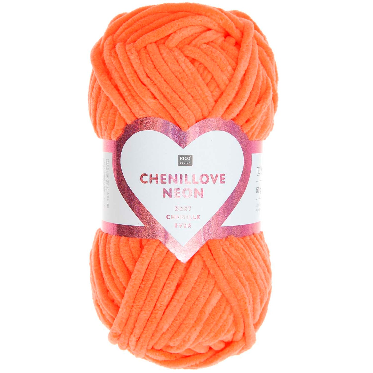 Creative Chenillove néon orange 005 Rico design