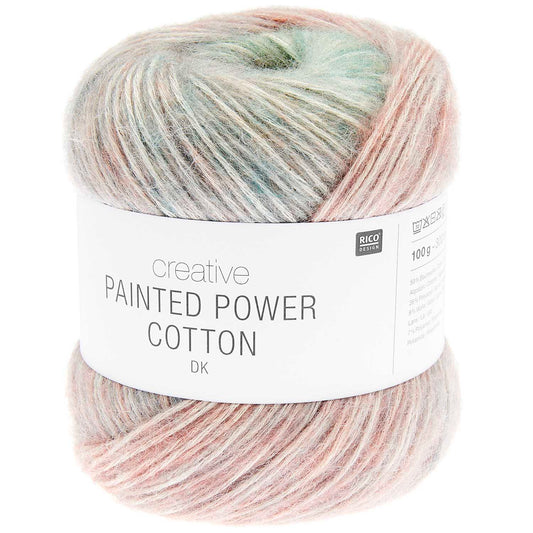 Creative Painted Power Cotton dk earthy rainbow 008