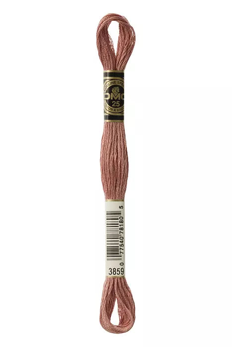 Fil à broder Mouliné Spécial DMC 3859 Glaise