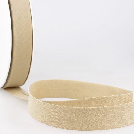 Biais 27mm 40 beige