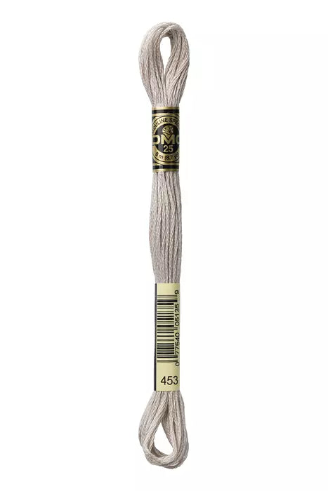 Fil à broder Mouliné Spécial DMC 453 Gris tourterelle