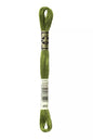 Fil à broder Mouliné Spécial DMC 469 Vert mousse dorée