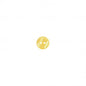 Bouton 2 trous 13 mm 504 jaune