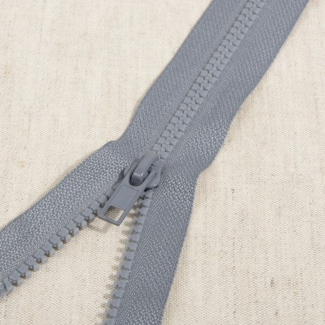 Fermeture éclair injectée n°5 séparable 578 gris foncé