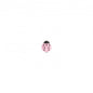 Bouton Coccinelle 15 mm 513 Rose