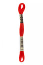 Fil à broder Mouliné Spécial DMC 606 Rouge vif