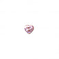 Bouton coeur 2 trous 15 mm 512 rose