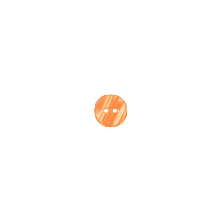Bouton 2 trous 13 mm 843 orange